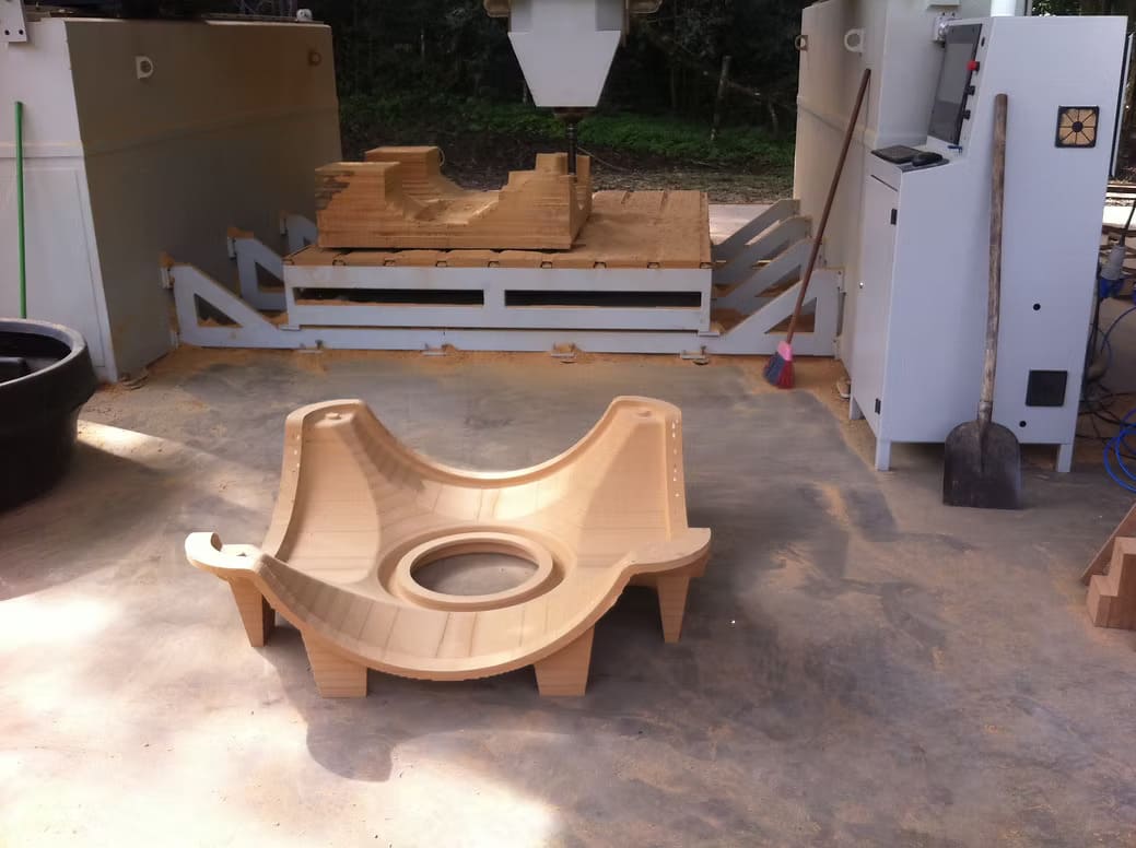 Moldes Usinados para Fibra de Vidro